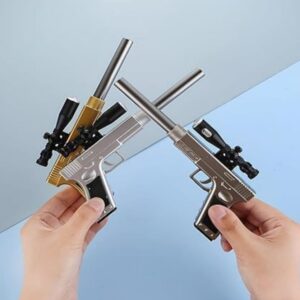 Sniper Rifle Gun Pistol Pen with Small LED Light