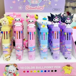 Kuromi 10 colour pen