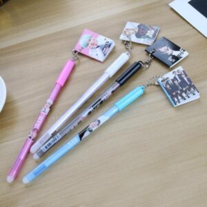 BTS Gel Pen with Attached Mini Diary