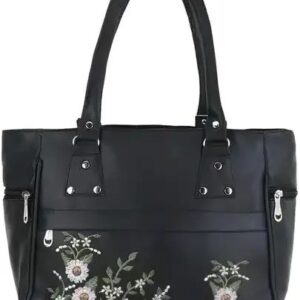 Fancy Hand Bag Black in colour